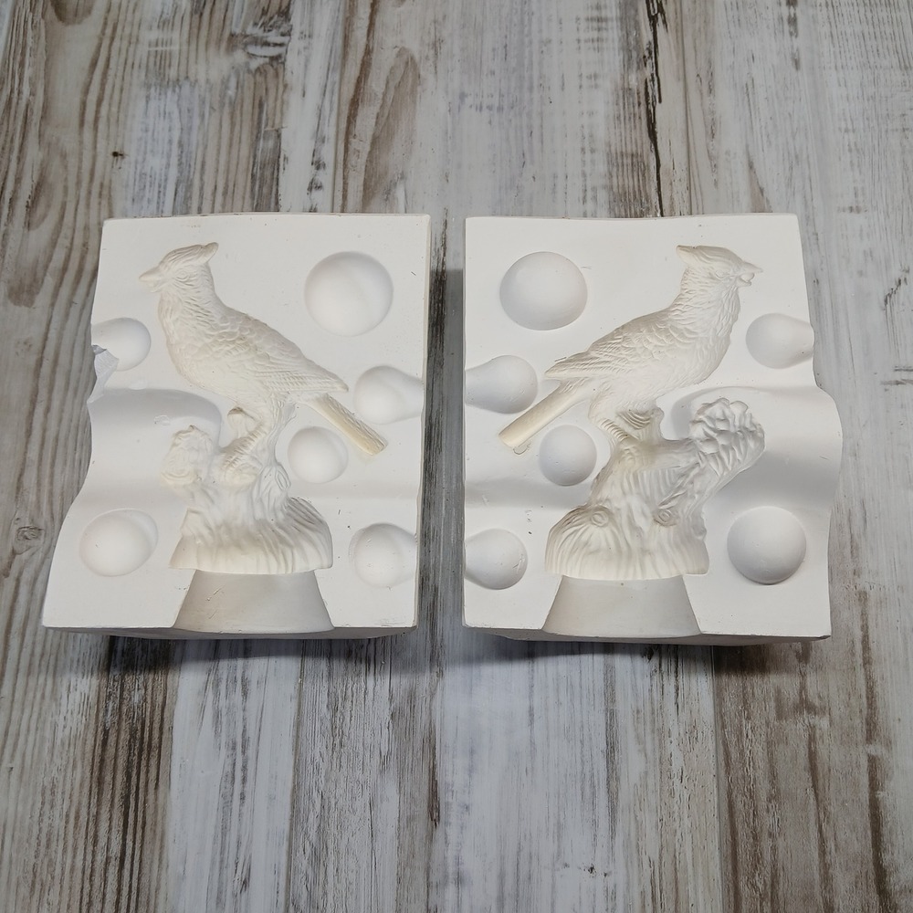 Kentucky Mold‎ Co 251 Cardinal Bird Ceramic Slip Casting Plaster Mold 5.5 Inch